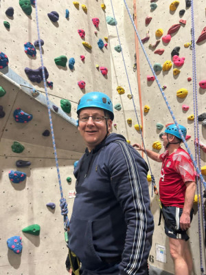 Man and Boy image from London Landmark Climbing Challenge 2026