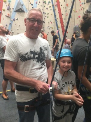 Man and Boy image from MANBOY climbing courses