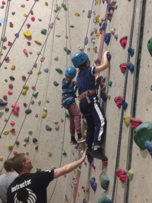 Man and Boy image from Relationship building Climbing courses 2019