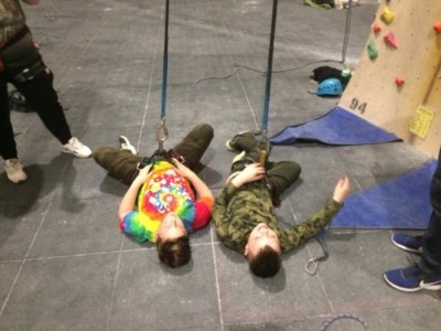 Man and Boy image from MANBOY climbing courses