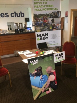 Man and Boy image from Relationship building Climbing courses 2019