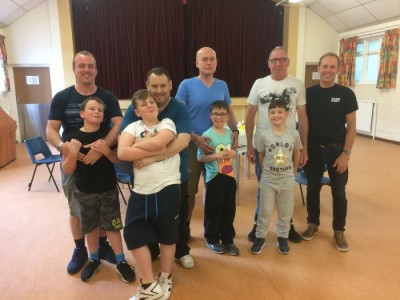 Man and Boy image from Relationship building Climbing courses 2019