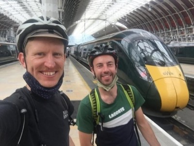 Image 1 from Will and Paul&rsquo;s Epic Cycling Journey Across the UK | Man and Boy