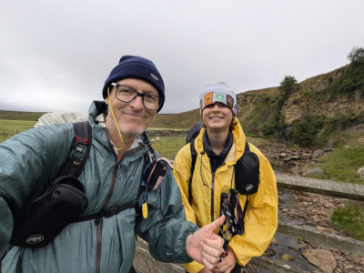 Man and Boy news image - Pennine Way Challenge Nears the Finish as Carl and Isaac Pass 240 Miles