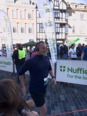 Man and Boy news image - Supporter raises over £400.00 for MAN&BOY running the Nuffield Kingston Breakfast Run
