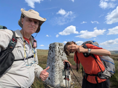 Man and Boy news image - Pennine Way Challenge: Carl and Isaac Reach 60-Mile Milestone